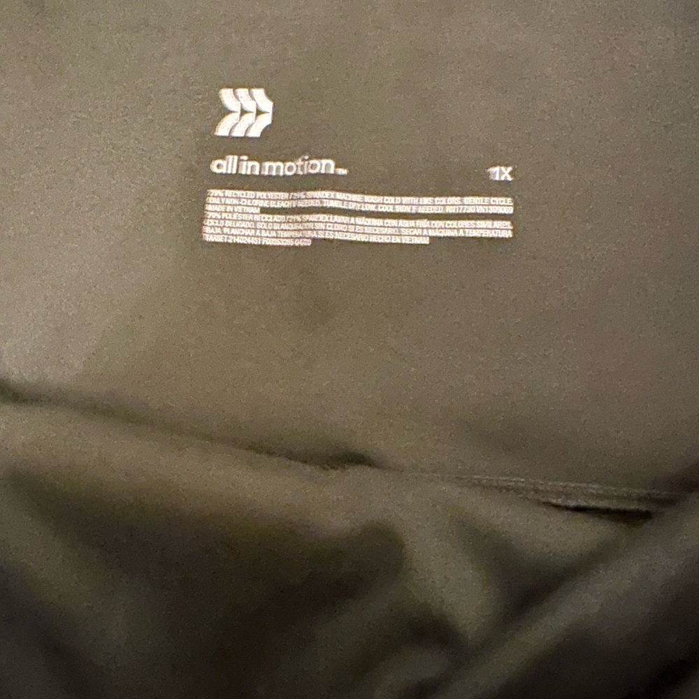 All in Motion Flex high rise 7/8 leggings 1X - Picture 5 of 5